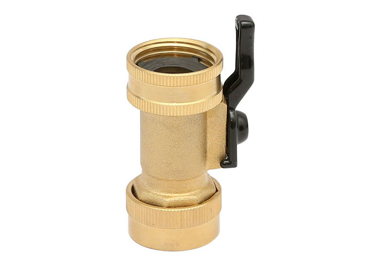 نحاس shut-off valve with quick connector made in China