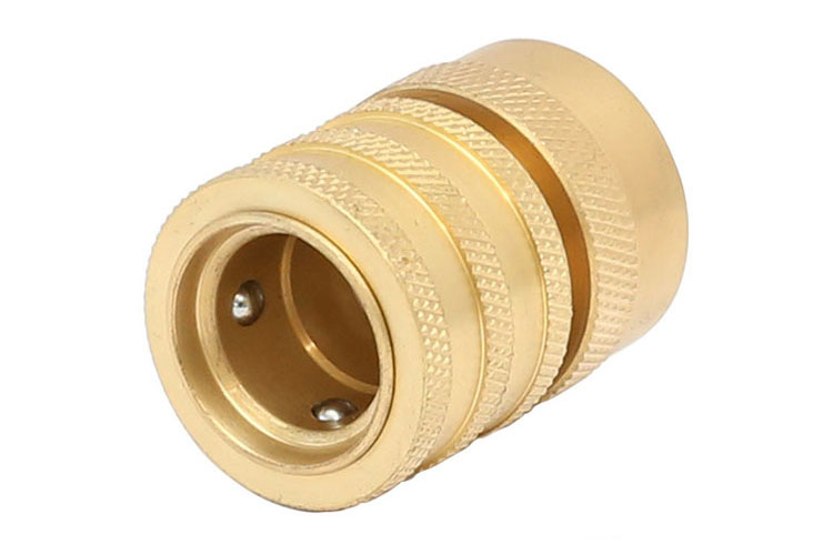 3/4 €Female نحاس Quick Hose Connector with water stop